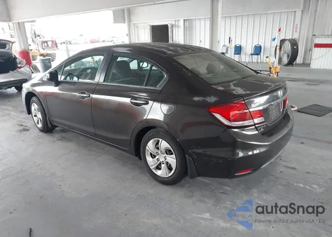 2013 Honda Civic Lx from USA, damaged, VIN 2HGFB2F57DH533968
